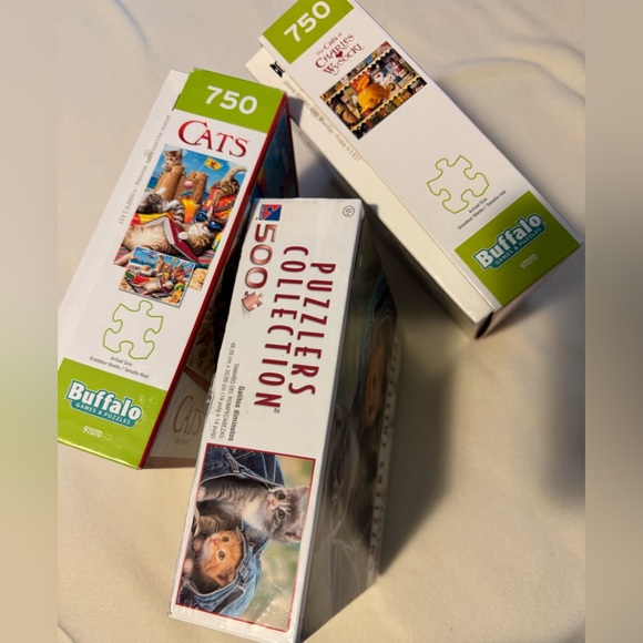 3 Delightful Cat Jigsaw Puzzles - Picture 6 of 11